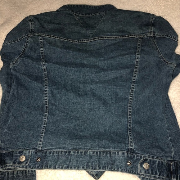 vintage tommy hilfiger jean jacket - Picture 4 of 6